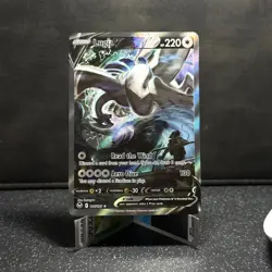 🌑 LUGIA V 🌑 186/195 ALTERNATE FULL ART SWSH12 SILVER TEMPEST POKEMON CARD - Image 1