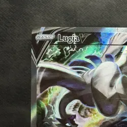 🌑 LUGIA V 🌑 186/195 ALTERNATE FULL ART SWSH12 SILVER TEMPEST POKEMON CARD - Image 2