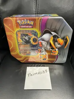 Pokemon TCG: Paradox Destinies Iron Boulder ex Tin New Sealed 5 Booster 1 Promo - Image 1