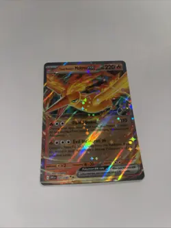 Pokemon TCG Team Rockets Moltres EX Destined Rivals 031/182 NearMint Condition - Image 1