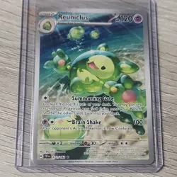Pokemon Reuniclus 171/162 SV05: Temporal Forces Illustration Rare Holo 2024 - Image 1
