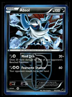 Pokemon TCG Plasma Freeze #67/116 Absol (Team Plasma) - Image 1