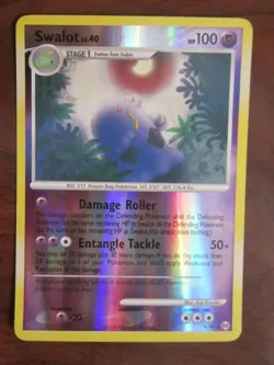 SWALOT REVERSE HOLO POKEMON CARD 9/99 PLATINUM ARCEUS NP EX+ NM- - Image 1