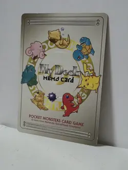 Pokemon Card 1996 My Deck Memo Promo Pikachu Base Set Japan Carrying Case - Image 2
