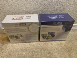 Pokemon TCG Brilliant Stars + Silver Tempest Elite Trainer Box ETB Lot of 2! New - Image 2