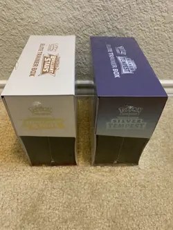Pokemon TCG Brilliant Stars + Silver Tempest Elite Trainer Box ETB Lot of 2! New - Image 3