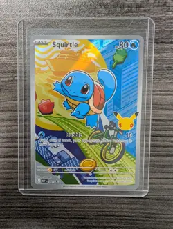 Pokemon TCG Pokemon Squirtle Squirtle Holo NM 039 PROMO - Image 1