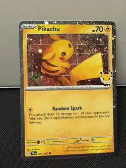 Pikachu Pokemon Day 2026 051/162 - 30th Anniversary Promo - Pokemon TCG - Image 1