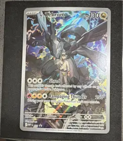 N's Zekrom 031 Promo Full Art Holo English 2026 130 HP Pokemon TCG - Image 1