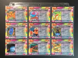 Pokemon Topps Movie Animation 33 Card Lot with Checklist - Image 3