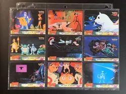 Pokemon Topps Movie Animation 33 Card Lot with Checklist - Image 4