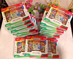 Pokemon First Partner Illustration Collection Box Series 1 LOT OF 16 SEALED! - Image 2