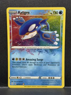 Kyogre 21/72 Shining Fates Amazing Rare Pokemon TCG NM - Image 1