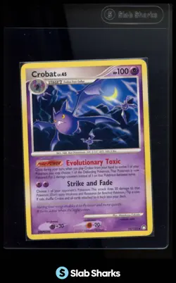 2007 POKEMON DIAMOND & PEARL MYSTERIOUS TREASURES #23/123 CROBAT - Image 1