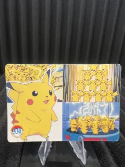 Pokemon Vintage Pocket Monsters Vending HOLO Prism Sticker Bandai 1999 Nintendo - Image 2