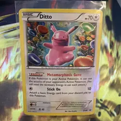 Ditto XY40 - Primal Clash Blister Promo - Holo Lightly Played Pokemon XY - Image 1