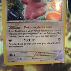 Ditto XY40 - Primal Clash Blister Promo - Holo Lightly Played Pokemon XY - Image 3