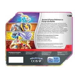Pokemon TCG: Paradox Destinies Tin (Raging Bolt ex) - Image 3