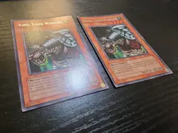 x2 King Tiger Wanghu PGD-004 Pharaonic Guardian Unlimited & 1st Edition - Image 2