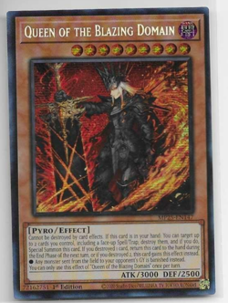 Queen of the Blazing Domain - Yu-Gi-Oh! TCG - 2025 Mega-Pack (MP25) - Image 1