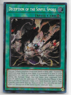 Deception of the Sinful Spoils - Yu-Gi-Oh! TCG - 2025 Mega-Pack (MP25) - Image 1