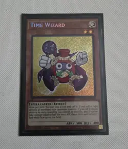 Time Wizard MZMU-EN060 Secret Rare 1st Edition NM Yugioh - Image 1