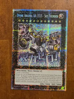 Divine Arsenal AA-ZEUS Sky Thunder RA05-EN103 Starlight Rare Yugioh 1st Edition - Image 2