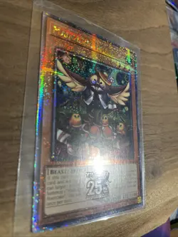 Yu-Gi-Oh! Madolche Hootcake RA04-EN206 Quarter Century Secret Rare 1st Ed NM - Image 2