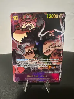 Kaido & Linlin (Alt Art) SEC OP08-119 One Piece Two Legends NM or Better - Image 1