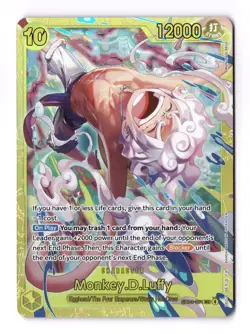 Monkey.D.Luffy (EB04-061) (Foil) SEC One Piece Adventure on Kami's Island - Image 1