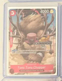 One Piece TCG Tony Tony Chopper Cs 25-26 Celebration Pack Championship OP04-010 - Image 1