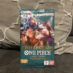 NEW* - One Piece OP-08 Two Legends Factory Sealed Booster Pack ENGLISH - Image 1