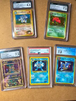 Pokemon- TCG Trading Cards GRADED LOT WIZARDS JAPENESE - Image 1