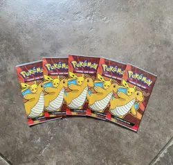 Pokemon 2025 McDonalds 5 UNOPENED Packs EACH CONTAINS 4 Cards. 15 In A Set - Image 1