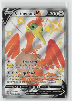 Cramorant V Holo Promo SWSH: Sword & Shield Promo Cards SWSH086 NM - Image 1