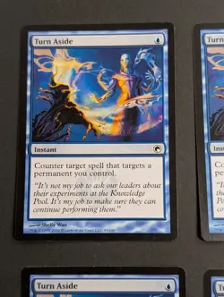 MTG Card - 4x Turn Aside - Scars of Mirrodin - NM/LP - Magic The Gathering - #45 - Image 3