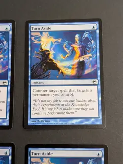 MTG Card - 4x Turn Aside - Scars of Mirrodin - NM/LP - Magic The Gathering - #45 - Image 4