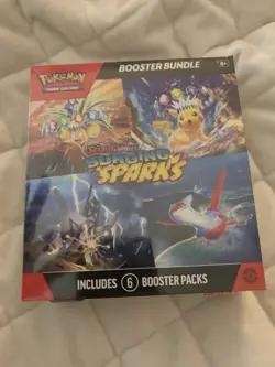 Pokemon TCG Surging Sparks Booster Bundle Box Factory Sealed! 6 Packs! - Image 1