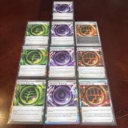 Pokemon TCG Perfect Order Energy Holo Mixed Lot (10 Cards) - Image 1