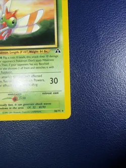 Pokemon Card Yanma Uncommon Unlimited (IT) | Neo Discovery 36/75 LP - Image 5