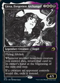 Liesa, Forgotten Archangel (Showcase) -Foil Light Play MTG - Image 1