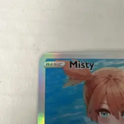 Misty Full Art Goddess Story Pokemon Waifu Trading Card Holofoil - Image 2