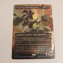 Magic: The Gathering Muerra, Trash Tactician Bloomburrow 0352 Rare - Image 1