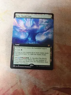 The World Tree Extended Art Kaldheim MTG NM - Image 1