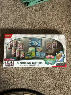 Pokemon TCG Scarlet & Violet 151 Blooming Waters Premium Collection New Sealed - Image 1