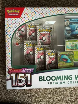 Pokemon TCG Scarlet & Violet 151 Blooming Waters Premium Collection New Sealed - Image 4
