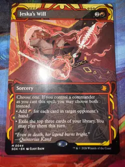 x1 Jeska's Will SOA Strixhaven Mystical Archives MTG 44 M/NM 1x - Image 1