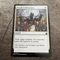 Swords to Plowshares - Battlebond - MTG Magic the Gathering - LP - Image 1