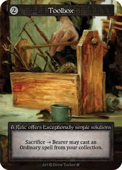 Sorcery: Contested Realm Toolbox Exceptional Relic Non-Foil Gothic - Image 1