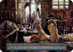 Sorcery: Contested Realm Mismanaged Mortuary Elite Site Non-Foil Gothic - Image 1